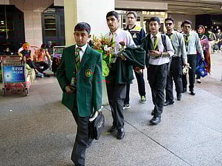 Peshawar school attack survivors on Dubai trip