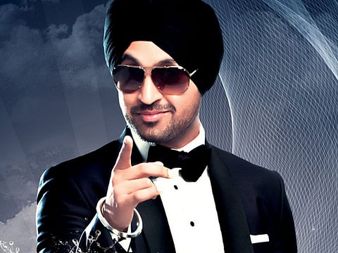 Punjabi singer Diljit Dosanjh in Dubai
