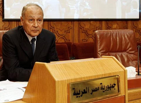 File picture: Ahmed Abu Al Ghait, Secretary-General of the Arab League.