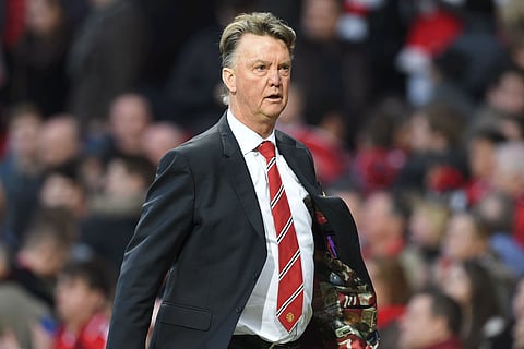 Netherlands coach Louis Van Gaal.
