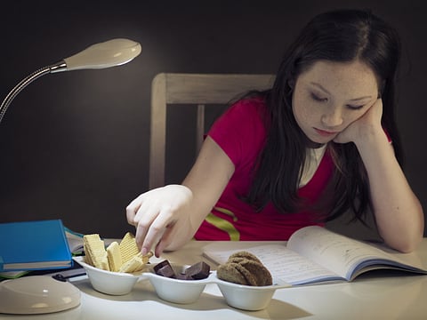 A cycle of cram, crave, crash for teenagers