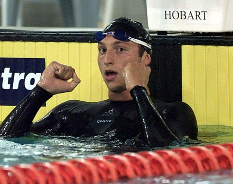 March 26, 2001: Thorpe sets 800-metre world swim record