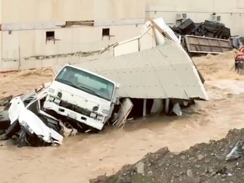 Fujairah reels under flash floods