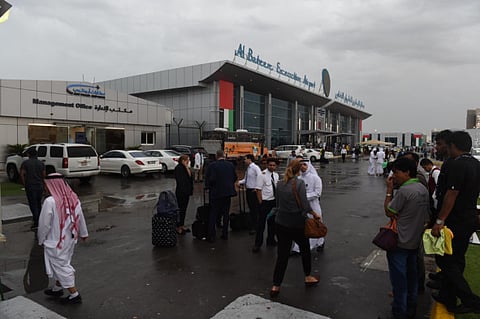 Al Bateen Executive Airport in Abu Dhabi. 
