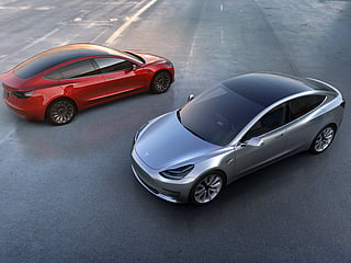 Dh10,000 deposit for a Tesla Model 3 in the UAE