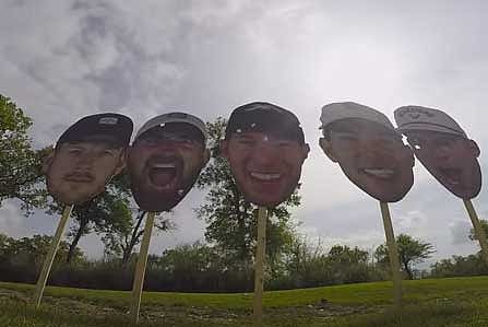 Who said golf was boring? Watch these amazing trick shots
