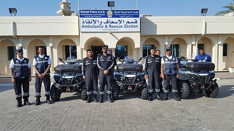 Rescue bikes join Sharjah Police force