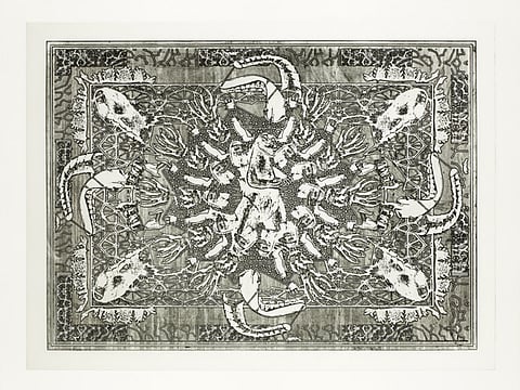 Zhivago Duncan's art: Controlled chaos and disintegration