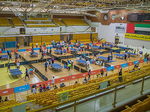 The World Table Tennis Day takes place at Al Wasl Club in Dubai a few years back. Picture for illustrative purpose only. 