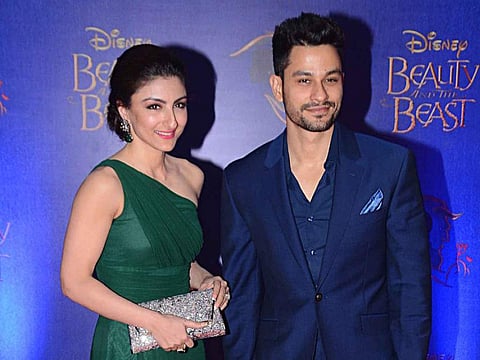 Actors Soha Ali Khan and Kunal Kemmu