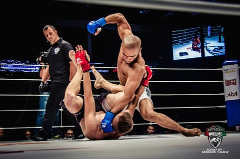 Ahmad Al Darmaki primed for the heat of battle in Abu Dhabi Warriors 4 after tough training in the desert