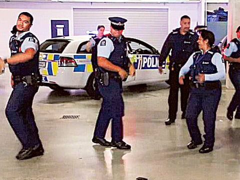 New Zealand police Facebook page