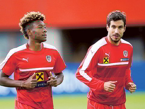 Austria's David Alaba