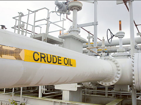 After an initial dip in prices, oil gained more than a $1 a barrel after Tuesday’s announcement.