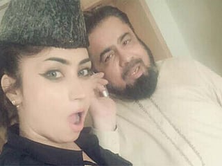 Pakistani cleric suspended over photo with model Qandeel Baloch