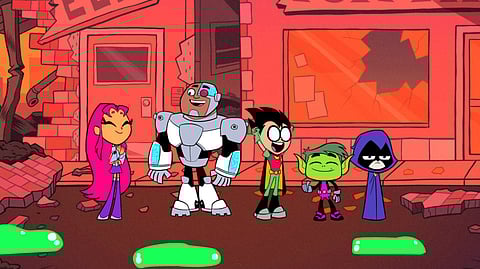 The Teen Titans are set to meet Powerpuff Girls