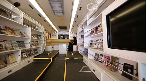 Mobile library visits 250 destinations across UAE