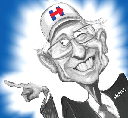 He made it as awkward as possible — but Bernie Sanders did the right thing