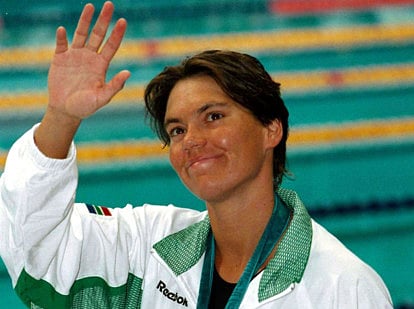 July 21, 1996: Swimmer Heyns breaks own world record
