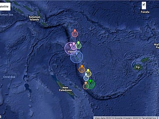 Major earthquake hits Pacific triggering tsumani fears
