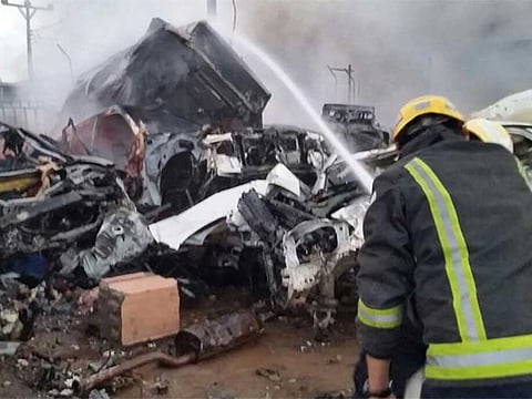 Twitter/Saudi Civil Defense