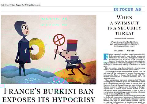 Burkini ban: A new form of oppression?