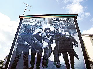Irish priest who waved white handkerchief on ‘Bloody Sunday’ dies