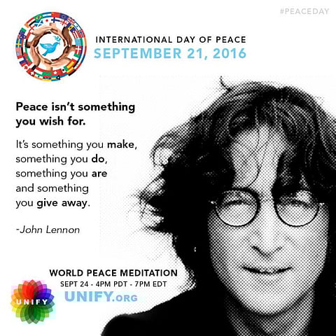 #WorldPeacePlease say people