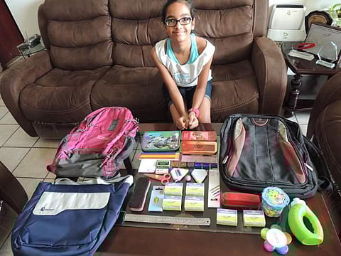 Back-to-school drive brings smiles
