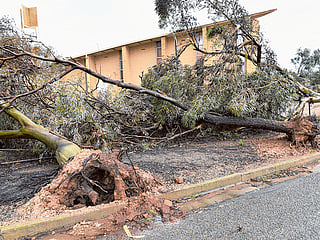 Wild weather hits South Australia after mass blackout