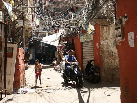 Amid stench and poverty, hope for better life in Lebanon