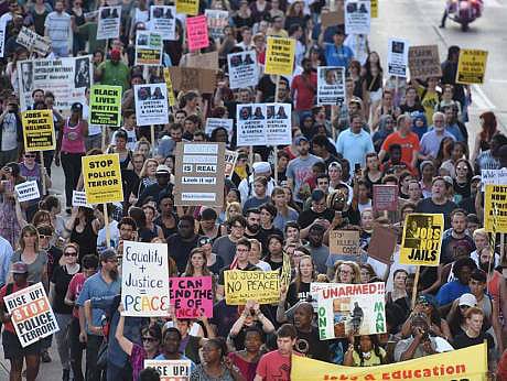 US police shooting not handled properly