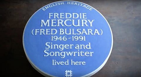 Freddie Mercury’s modest London home gets blue plaque