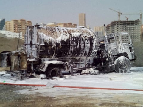 20 injured in two accidents in Dubai