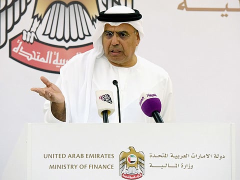 Obaid Humaid Al Tayer, Minister of State for Financial Affairs.