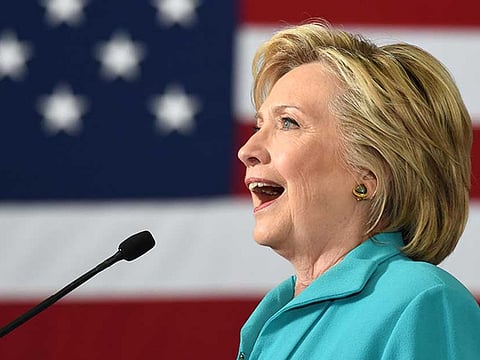 No armed guards for Clinton, Trump says