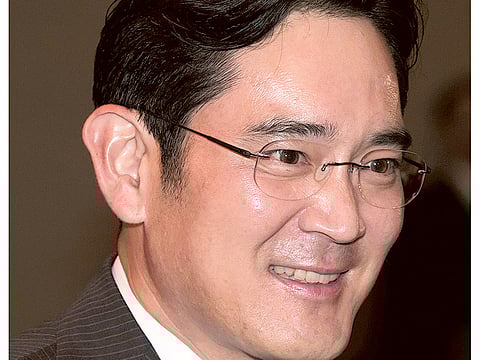 File picture of Jay Y. Lee of Samsung. 