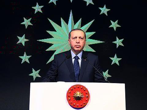 Turkey's President Recep Tayyip Erdogan 