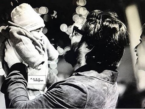Fawad Khan’s candid moment with daughter Elayna