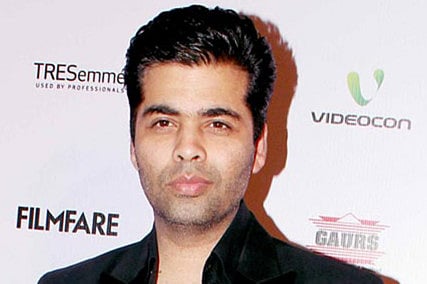 Karan Johar meets George Clooney