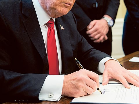 US President Donald Trump