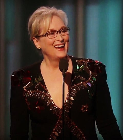Meryl Streep takes on Trump at Golden Globes
