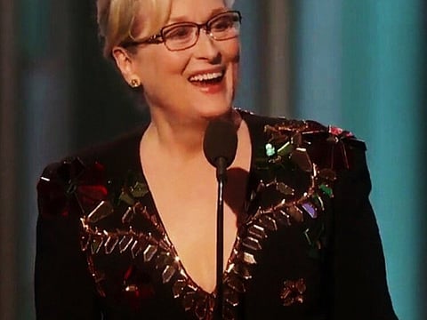 Meryl Streep takes on Trump at Golden Globes