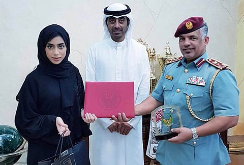 Emirati woman feted for saving truck driver