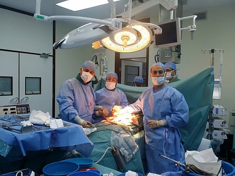 Doctors at a Dubai hospital [File image used for illustrative purposes]