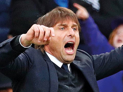 Conte in driving seat as family moves over