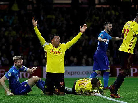  Watford’s Troy Deeney is against starting the Premier League too early