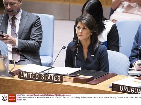 US pushes UN to take action against Iran