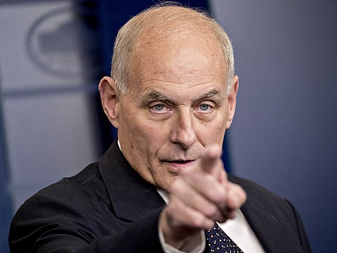 John Kelly, White House chief of staff.