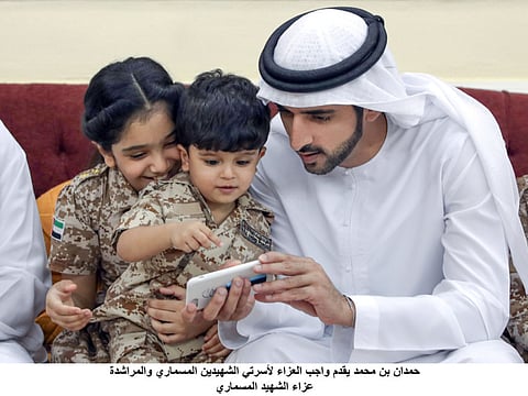 Dubai Crown Prince offers condolences to martyrs’ families